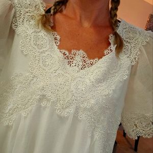 Highline collective white lace dress